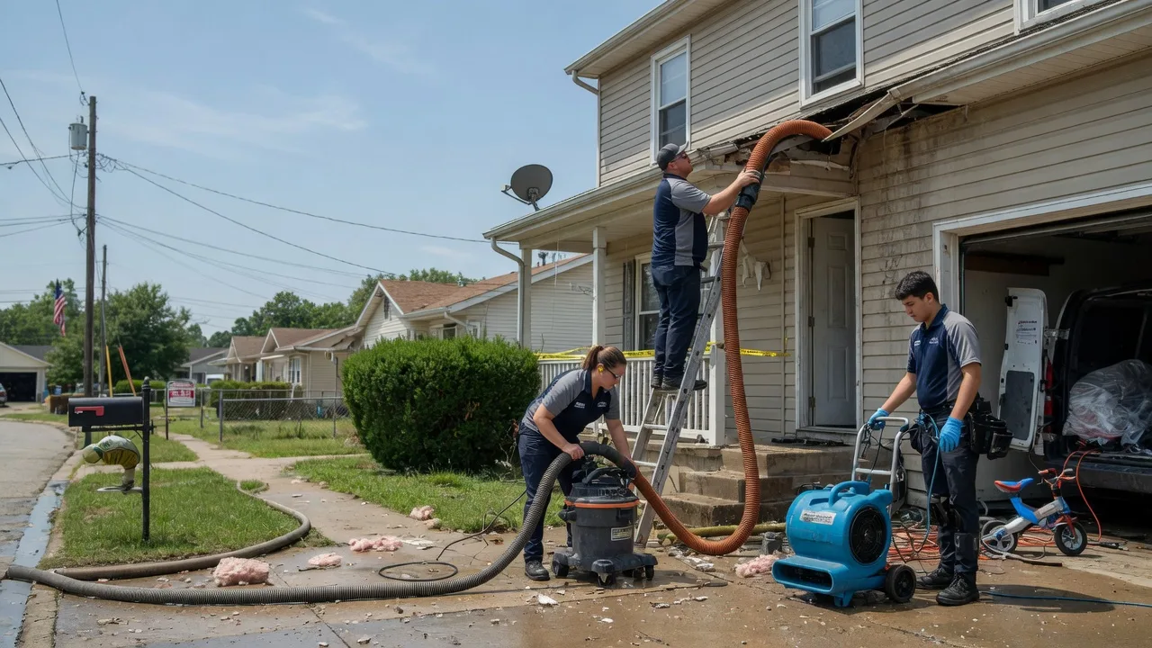 Water Damage Restoration in Jamestown, IN near me